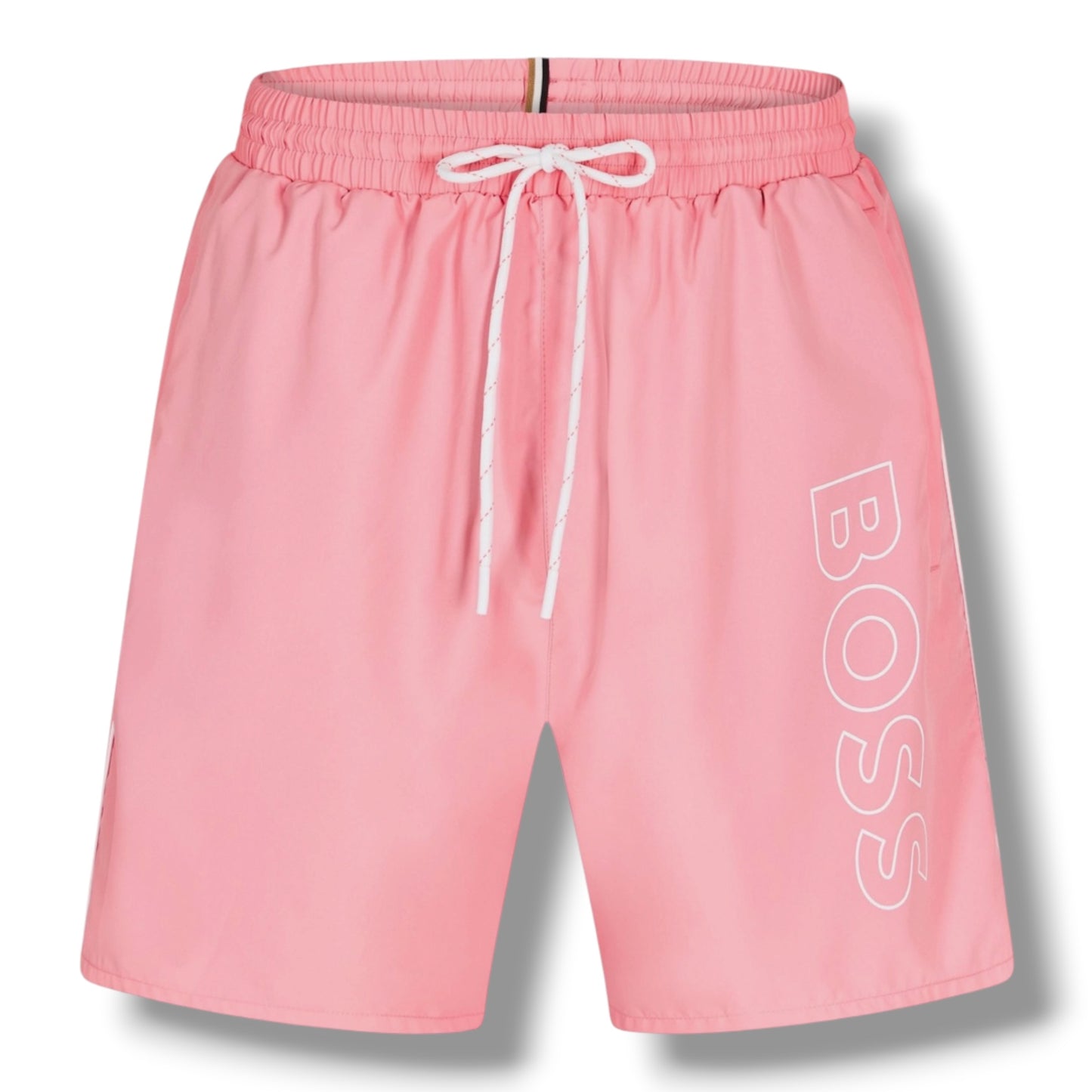 HUGO BOSS STORM T-SHIRT & SWIM SET BLACK & PINK