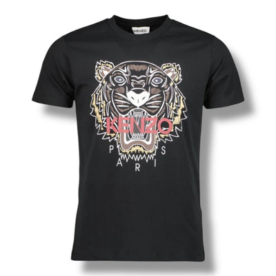 KENZO ICON TIGER T-SHIRT BLACK / BROWN