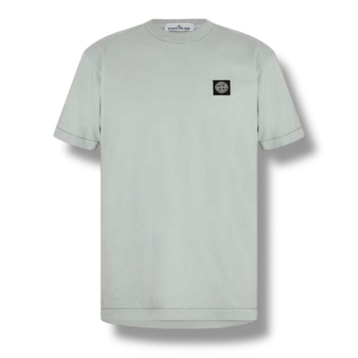 STONE ISLAND PATCH LOGO T-SHIRT SAGE GREEN