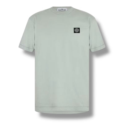 STONE ISLAND PATCH LOGO T-SHIRT SAGE GREEN