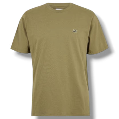 CP COMPANY SMALL LOGO T-SHIRT HERB GREEN