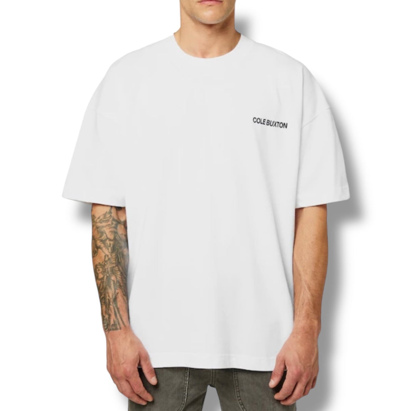 COLE BUXTON LOGO T-SHIRT WHITE