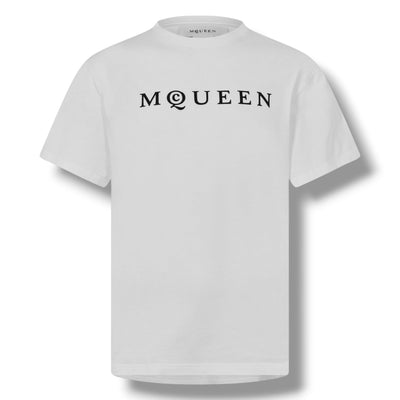 ALEXANDER MCQUEEN LOGO T-SHIRT WHITE