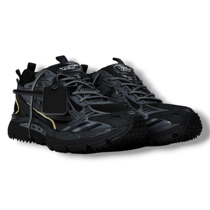 OFF WHITE BE RIGHT BACK TRAINERS BLACK