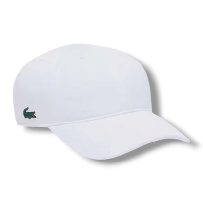 LACOSTE TECH BASEBALL CAP WHITE