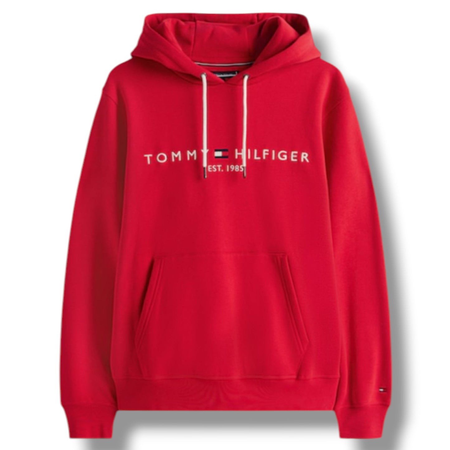 TOMMY HILFIGER LOGO OTTH HOODIE RED
