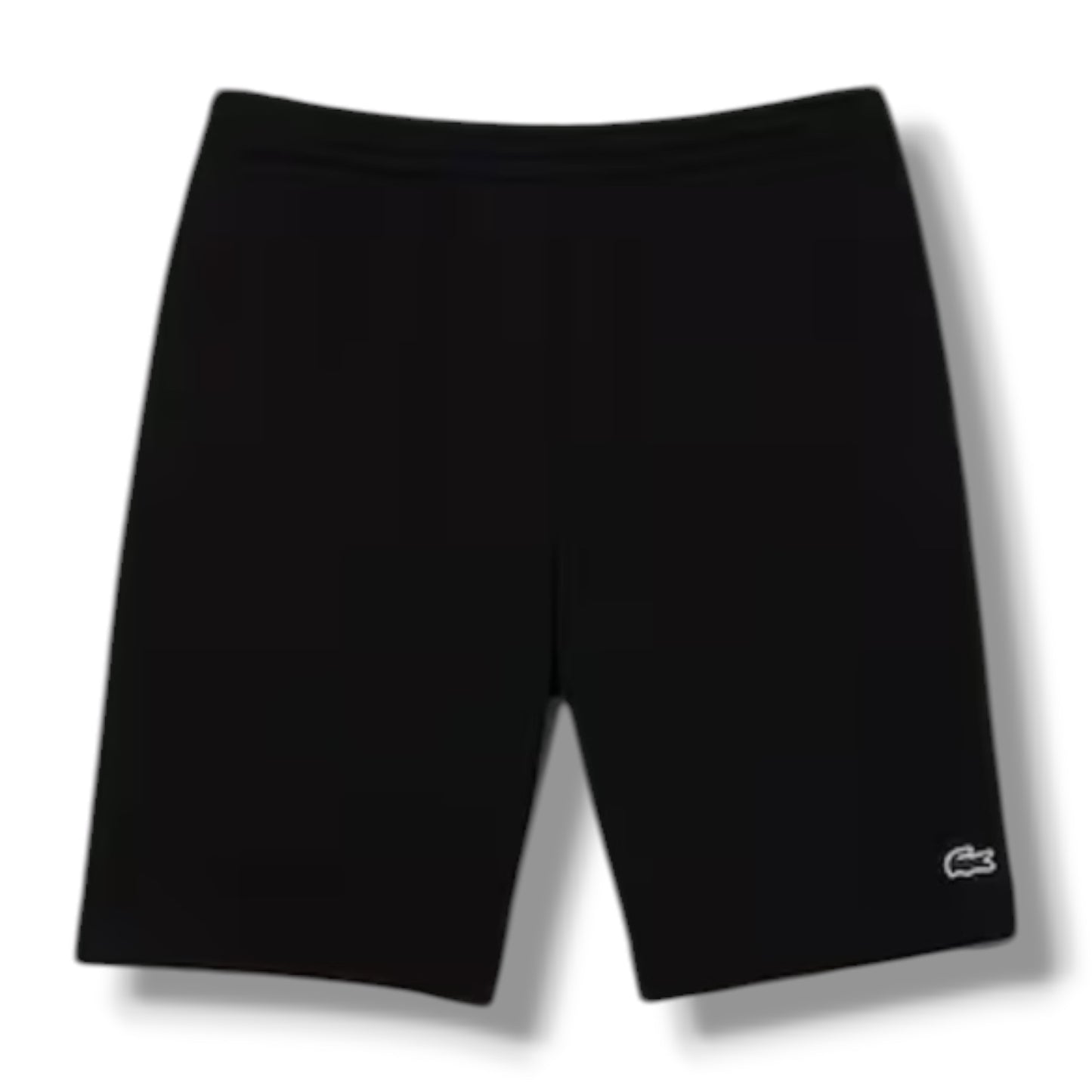 LACOSTE SMALL LOGO T-SHIRT & JERSEY SHORTS SET RED & BLACK
