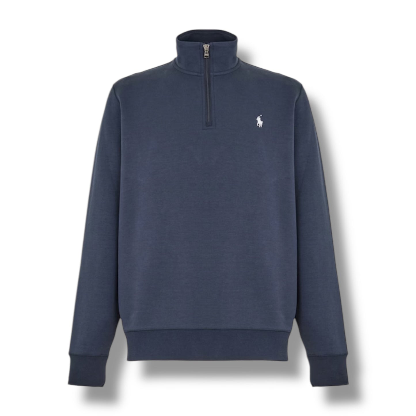 RALPH LAUREN TECH 1/4 ZIP SWEATSHIRT NAVY BLUE