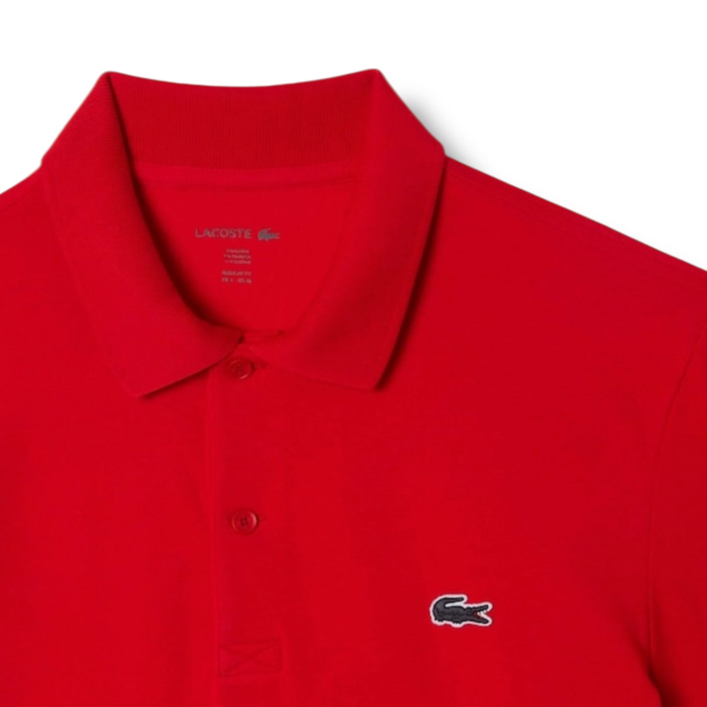 LACOSTE POLO SHIRT RED