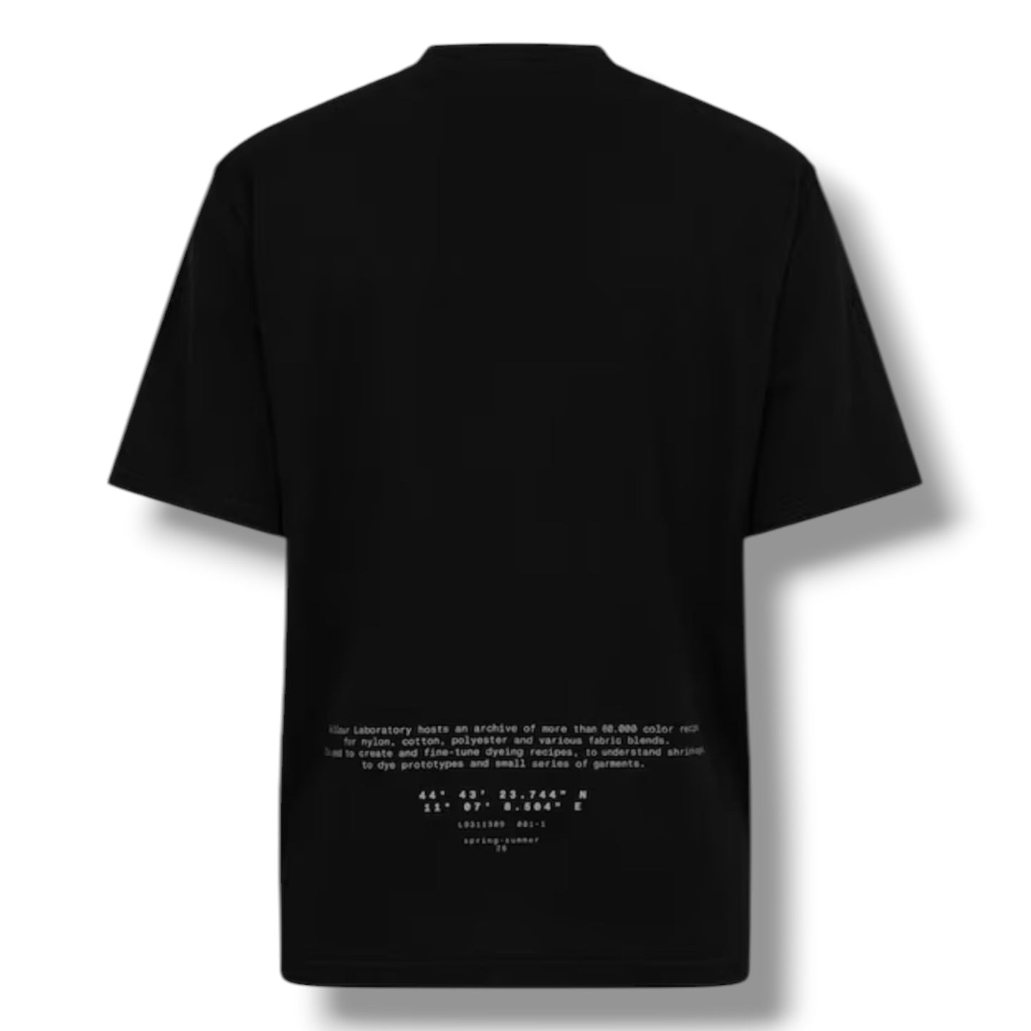 STONE ISLAND ENGINEERING LOGO T-SHIRT BLACK