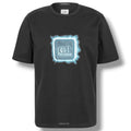 CP COMPANY METROPOLIS FRONT LIGHT BOX LOGO T-SHIRT BLACK