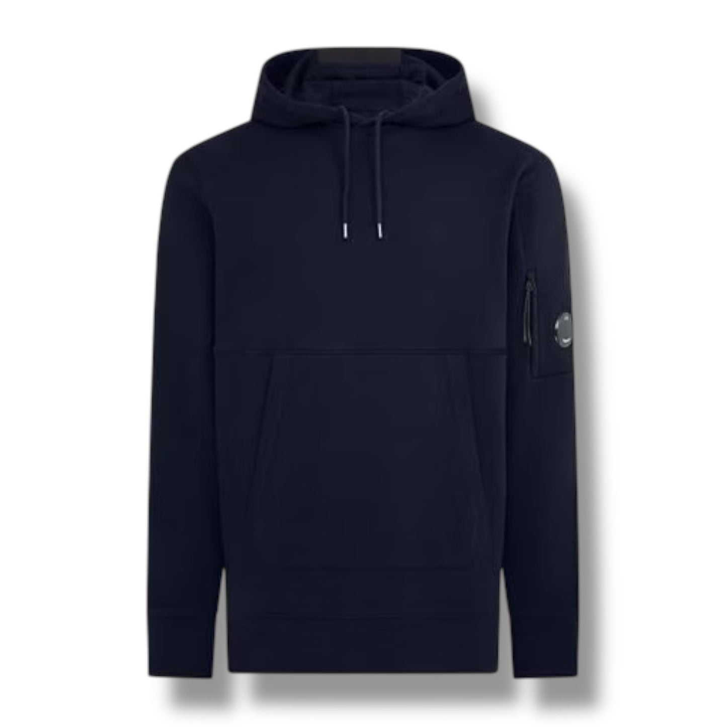 CP COMPANY LENS ARM OTTH HOODIE NAVY BLUE