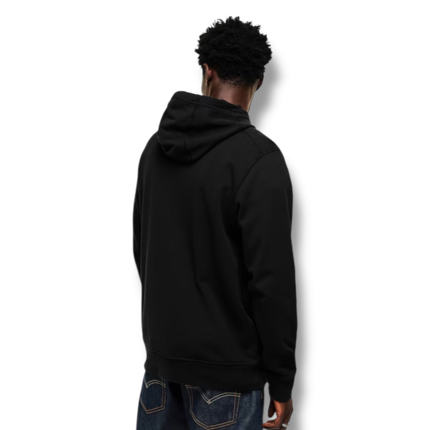 STONE ISLAND OTTH HOODIE BLACK