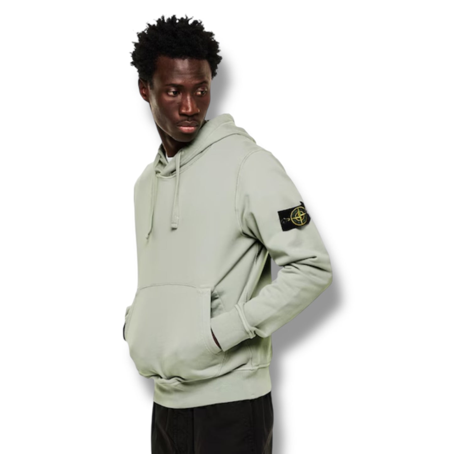 STONE ISLAND OTTH HOODIE SAGE GREEN
