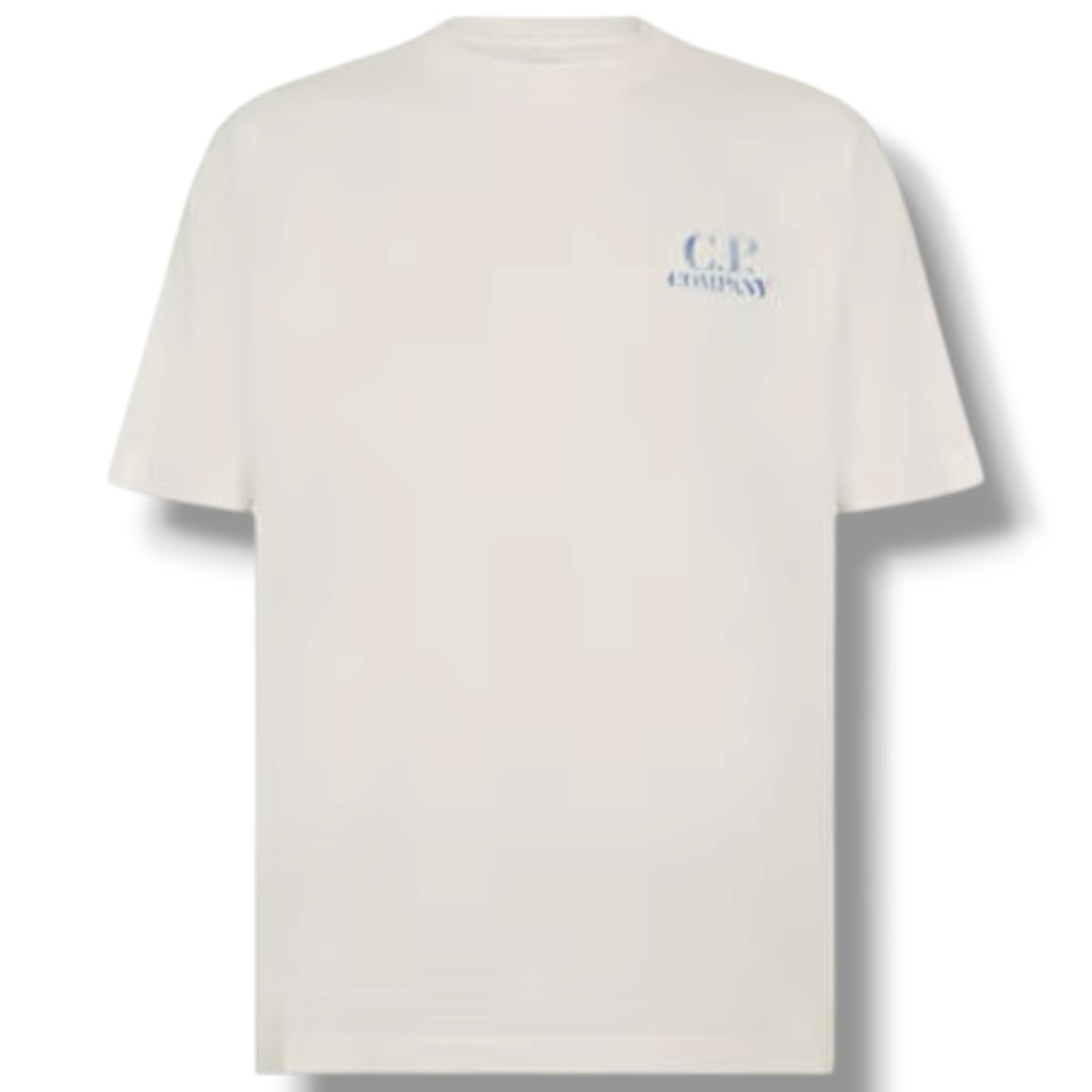 CP COMPANY BACK SAILOR LOGO T-SHIRT WHITE