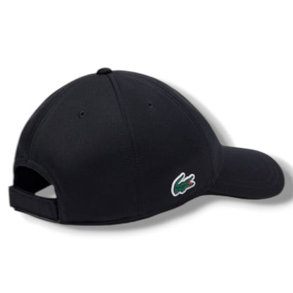 LACOSTE TECH BASEBALL CAP BLACK