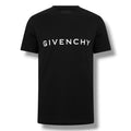 GIVENCHY TYPE LOGO T-SHIRT BLACK