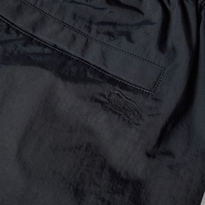 BURBERRY SIDE CHECK TRIM SWIM SHORTS NAVY BLUE