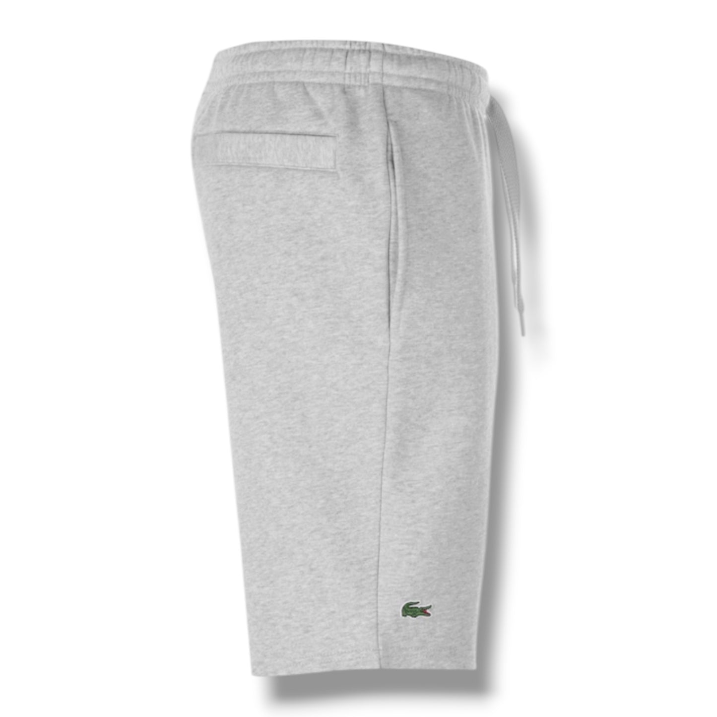 LACOSTE SMALL LOGO T-SHIRT & JERSEY SHORTS SET PINK & GREY
