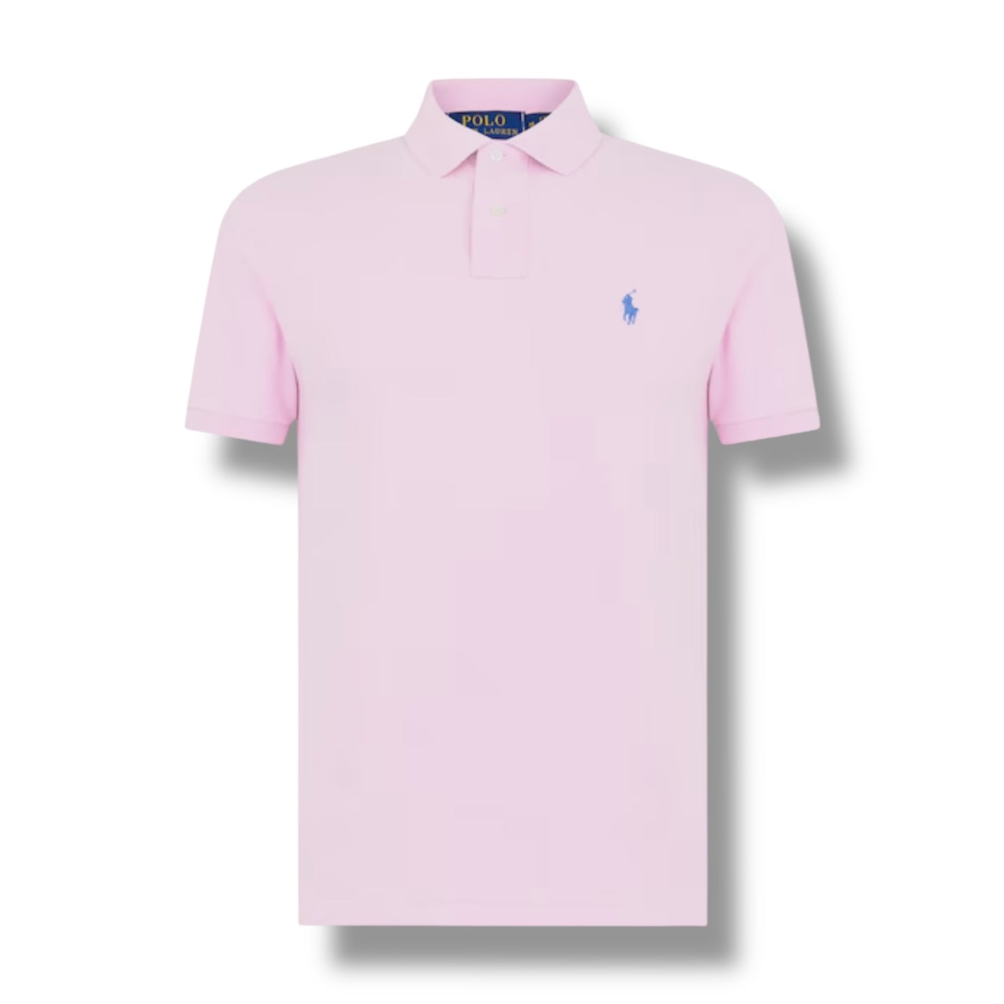 RALPH LAUREN CUSTOM FIT POLO SHIRT PINK