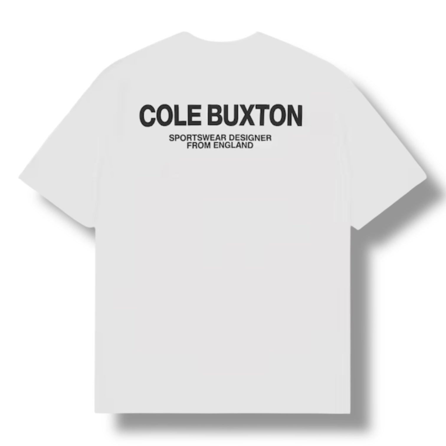 COLE BUXTON LOGO T-SHIRT WHITE