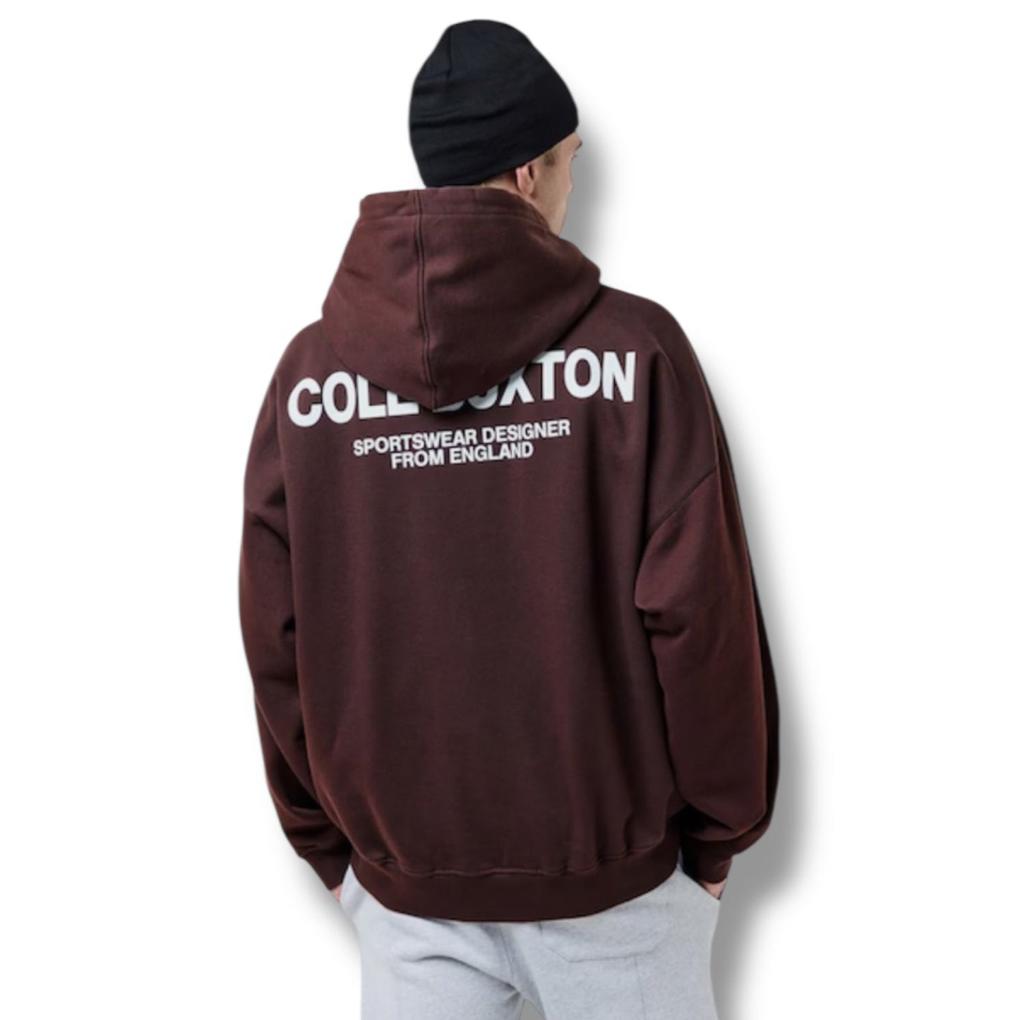 COLE BUXTON LOGO OTTH HOODIE BROWN