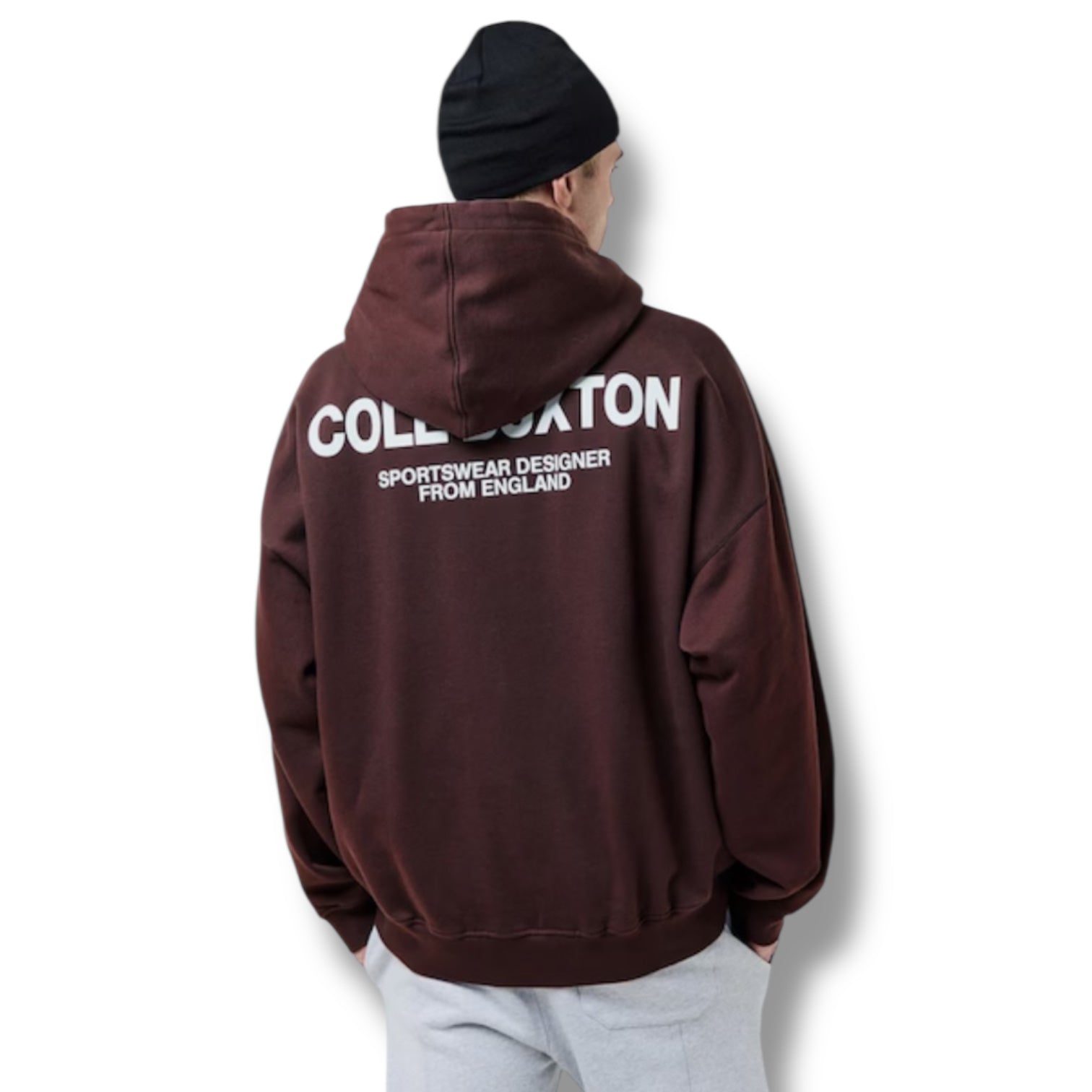 COLE BUXTON LOGO OTTH HOODIE BROWN