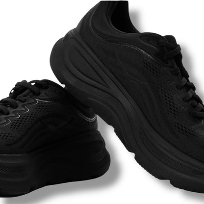 HOKA BONDI RUNNING TRAINERS BLACK