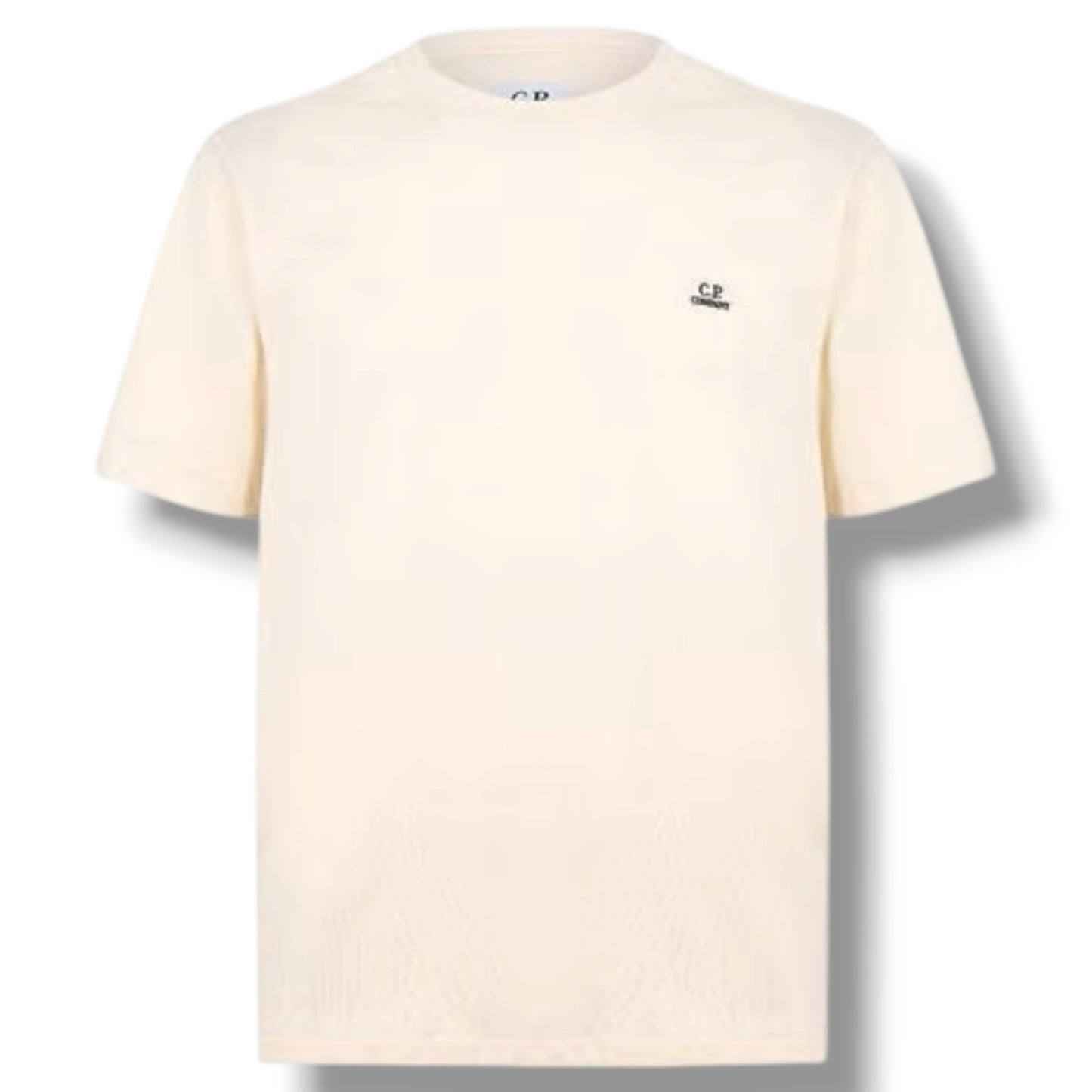 CP COMPANY SMALL LOGO T-SHIRT BEIGE