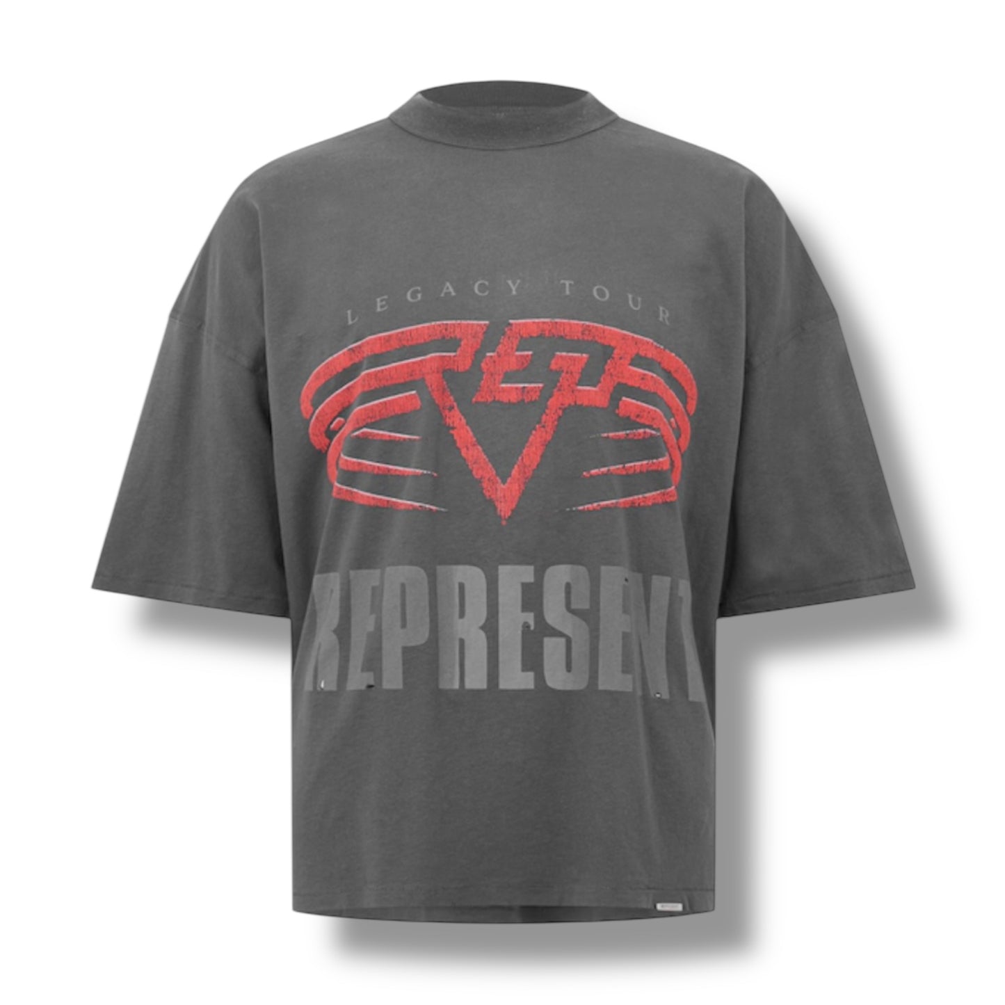 REPRESENT LIVING LEGACY T-SHIRT WASHED BLACK
