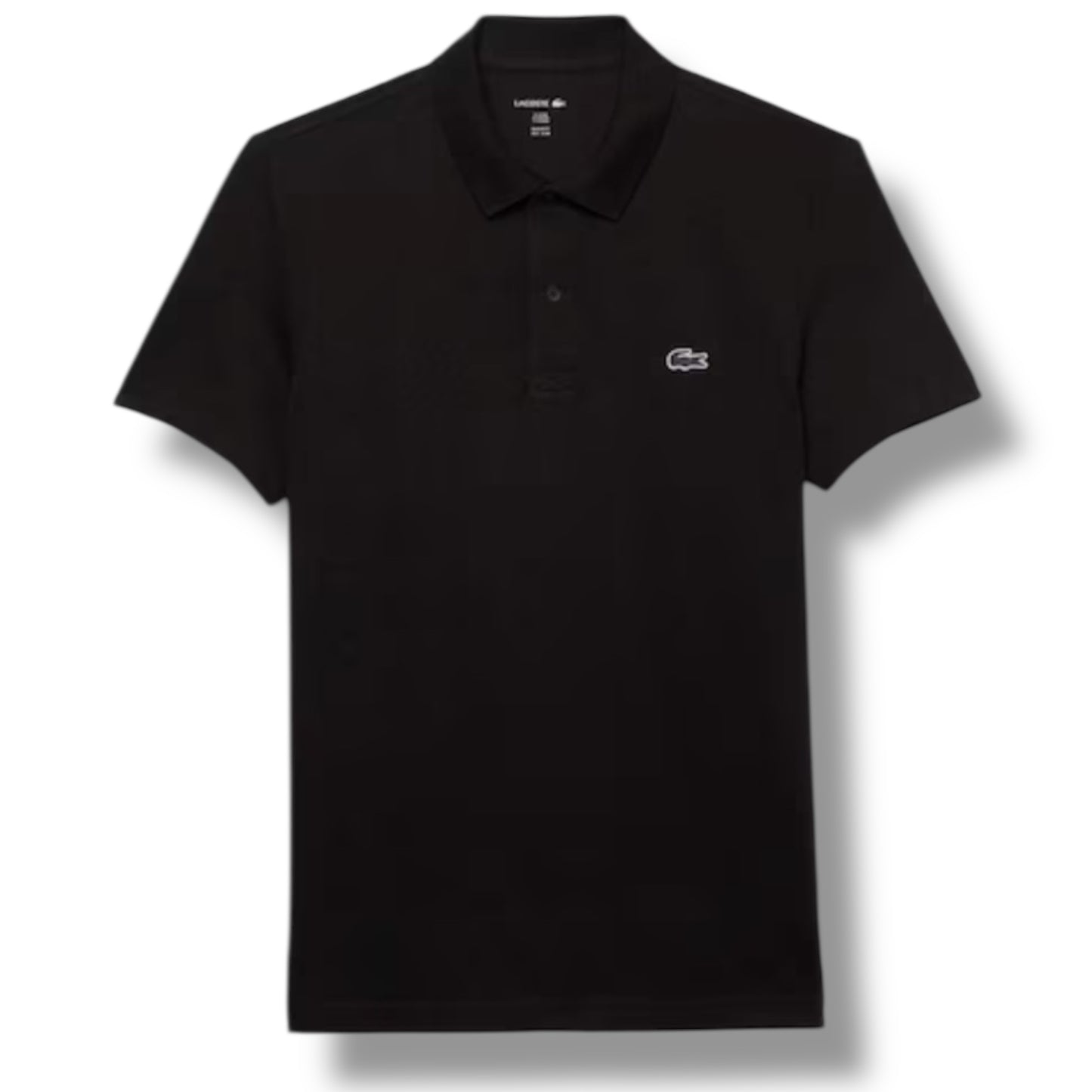 LACOSTE POLO SHIRT BLACK