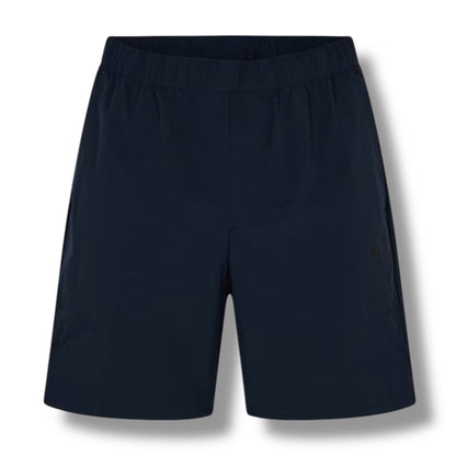 HUGO BOSS GYM KIT TECH T-SHIRT & SHORTS WHITE & NAVY BLUE
