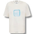 CP COMPANY METROPOLIS FRONT LIGHT BOX LOGO T-SHIRT WHITE