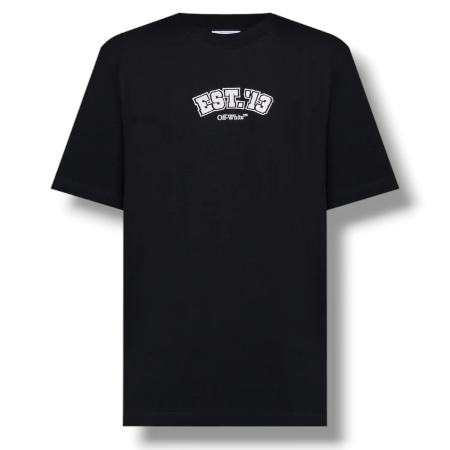 OFF WHITE LOGIC MULTI LOGO T-SHIRT BLACK