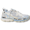 OFF WHITE BE RIGHT BACK TRAINERS GREY & SKY BLUE