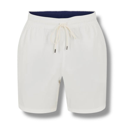 RALPH LAUREN T-SHIRT & SWIM SHORTS SET WHITE & WHITE