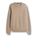 TOMMY HILFIGER THIN KNIT SWEATER BEIGE