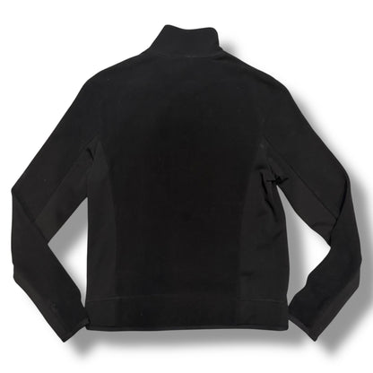 MONCLER GRENOBLE 1/4 ZIP FLEECE BLACK