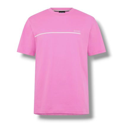 HUGO BOSS STORM T-SHIRT & SWIM SET PINK & GREY