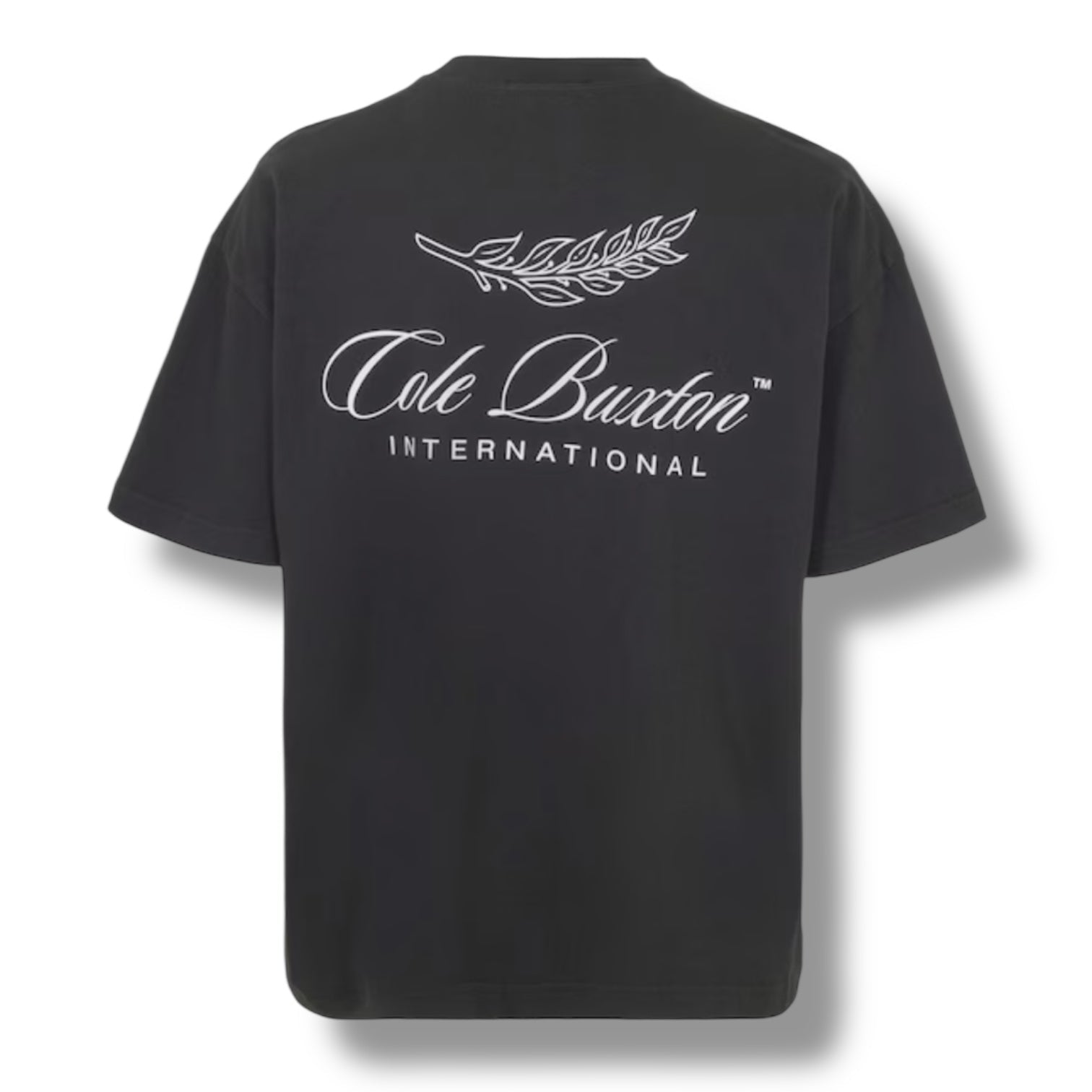 COLE BUXTON INTER LOGO T-SHIRT BLACK