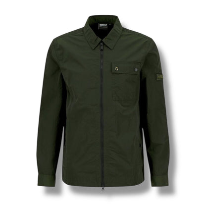 BARBOUR INTERNATIONAL OVERSHIRT SAGE GREEN