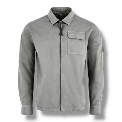 CP COMPANY LENS OVERSHIRT SHADOW GREY