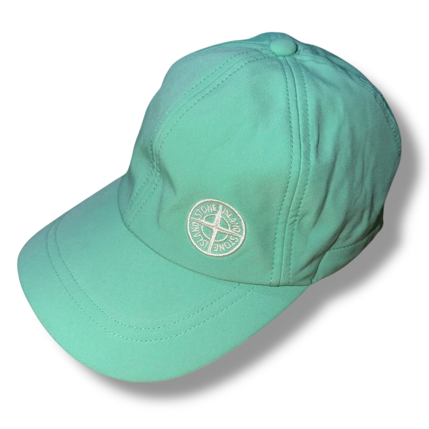 STONE ISLAND MARINA BASEBALL CAP MINT GREEN