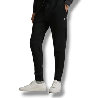 RALPH LAUREN TECH 1/4 ZIP SWEATSHIRT FULL TRACKSUIT BLACK