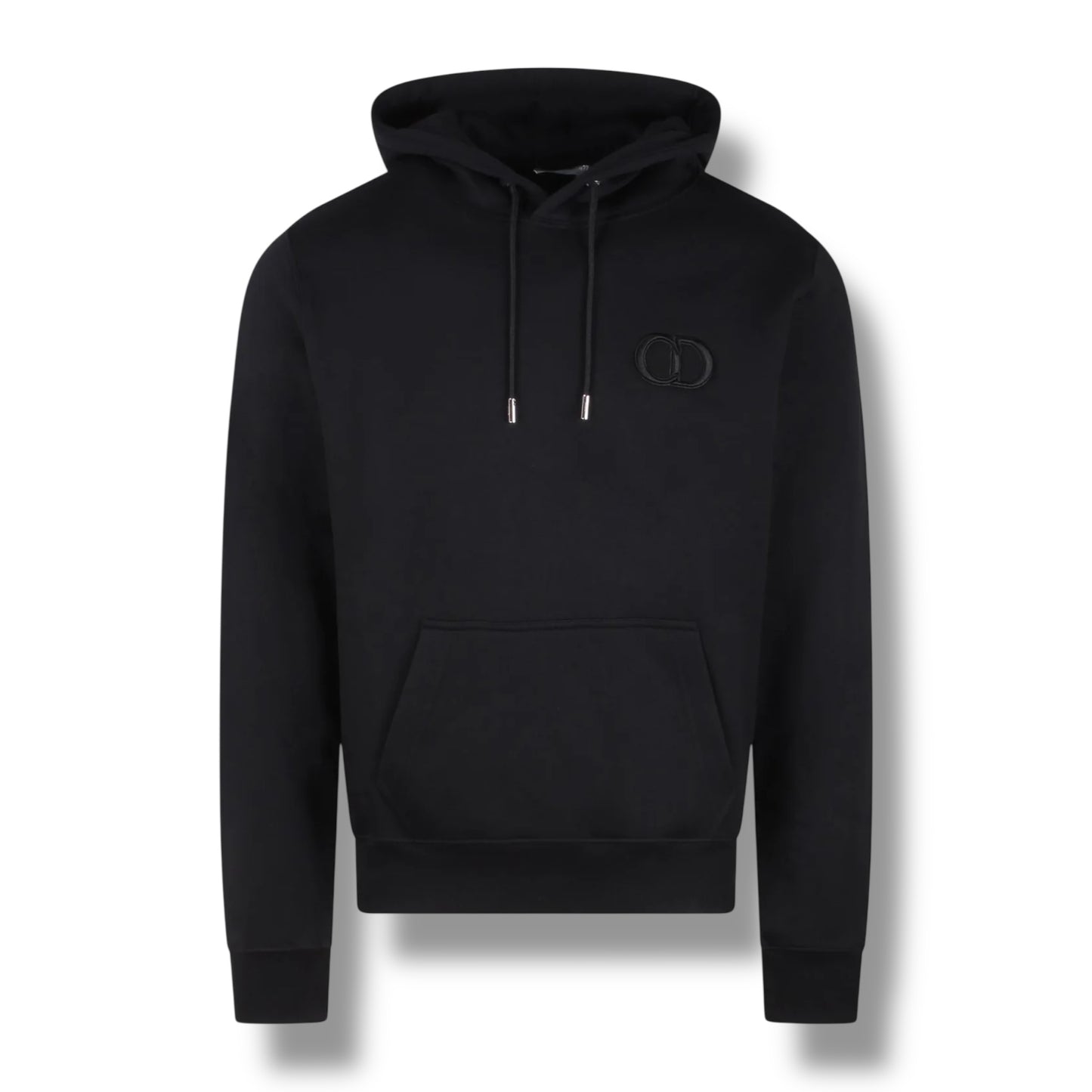 DIOR CD ICON LOGO OTTH HOODIE BLACK