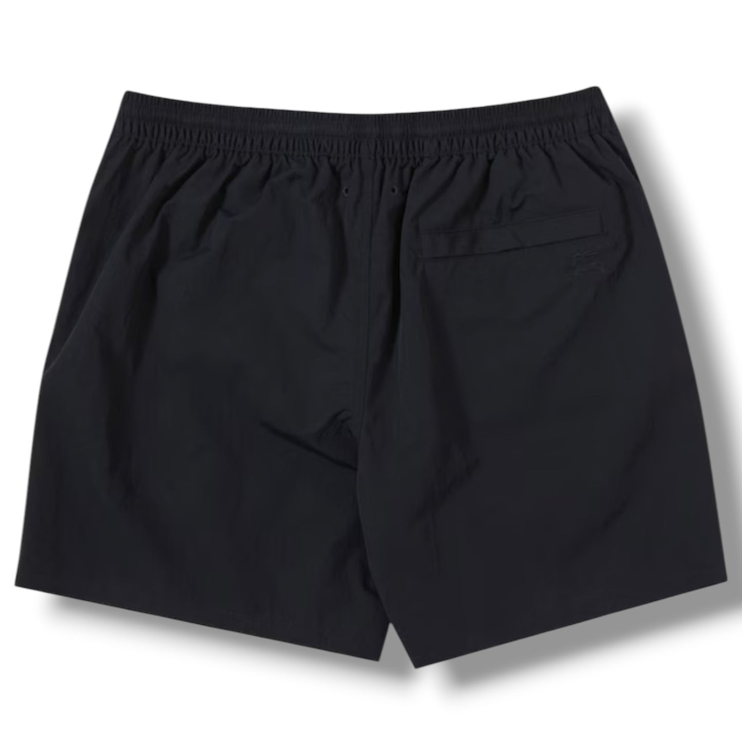 BURBERRY SIDE CHECK TRIM SWIM SHORTS BLACK
