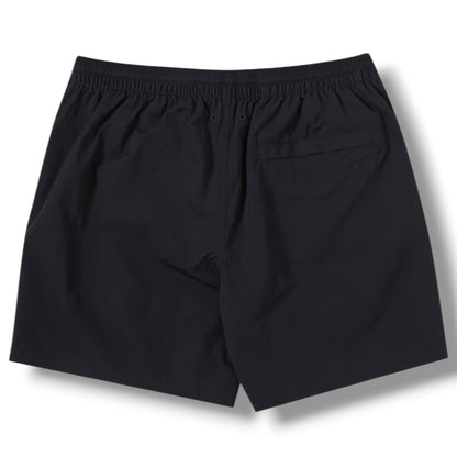 BURBERRY SIDE CHECK TRIM SWIM SHORTS BLACK