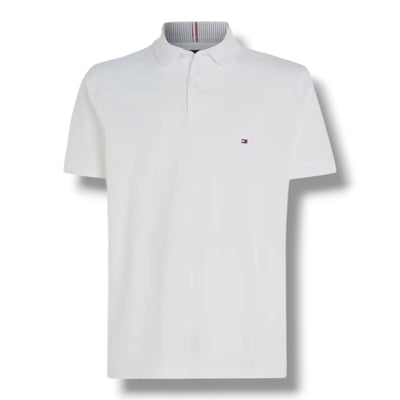 TOMMY HILFIGER CORE POLO SHIRT WHITE