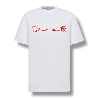 DIOR SIGNATURE SPARK T SHIRT WHITE