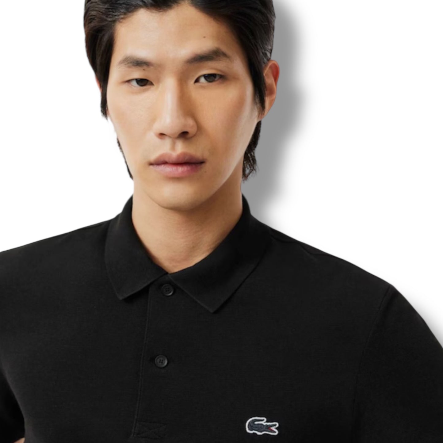 LACOSTE POLO SHIRT BLACK